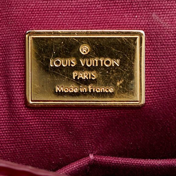 LOUIS VUITTON Amethyste Monogram Vernis Pasadena Bag - Picture 8 of 8